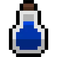 Blue Potion Bottle